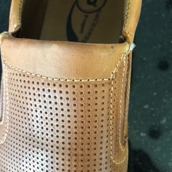 Propet Men’s Leather Slip Ons Brown Size 10 XX(5E) - Picture 5 of 8